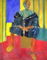 Un fauvisme abstrait de Rifain assis Henri Matisse